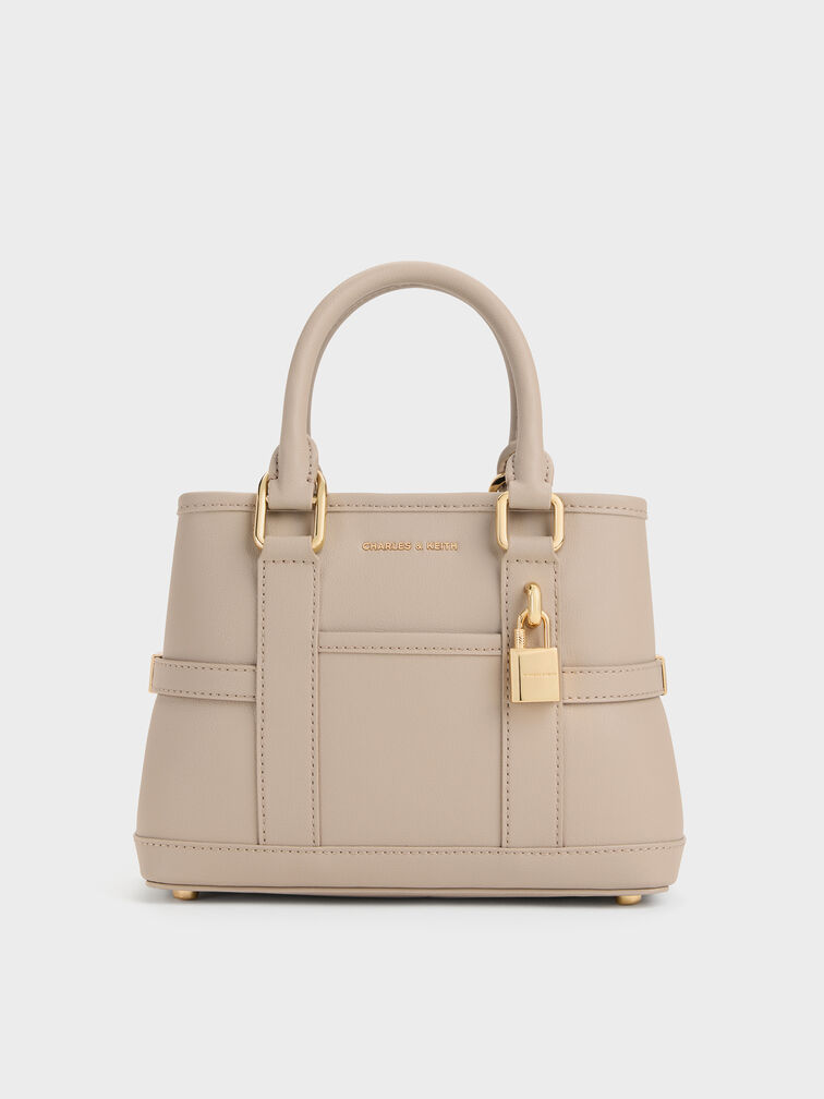 Mini Scottie Tote Bag, Taupe, hi-res