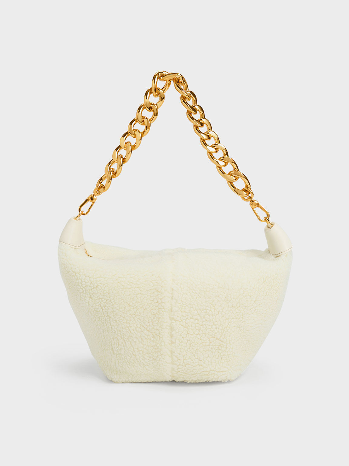 Charles and keith new arrivals furry bag