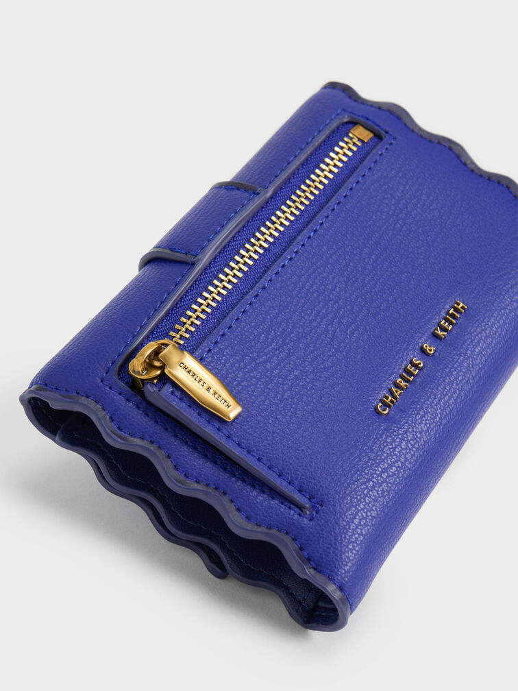 Waverly Scallop-Trim Wallet, , hi-res