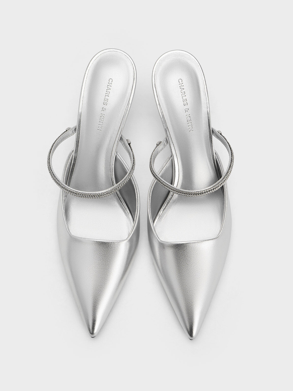 Charles and 2024 keith silver heels