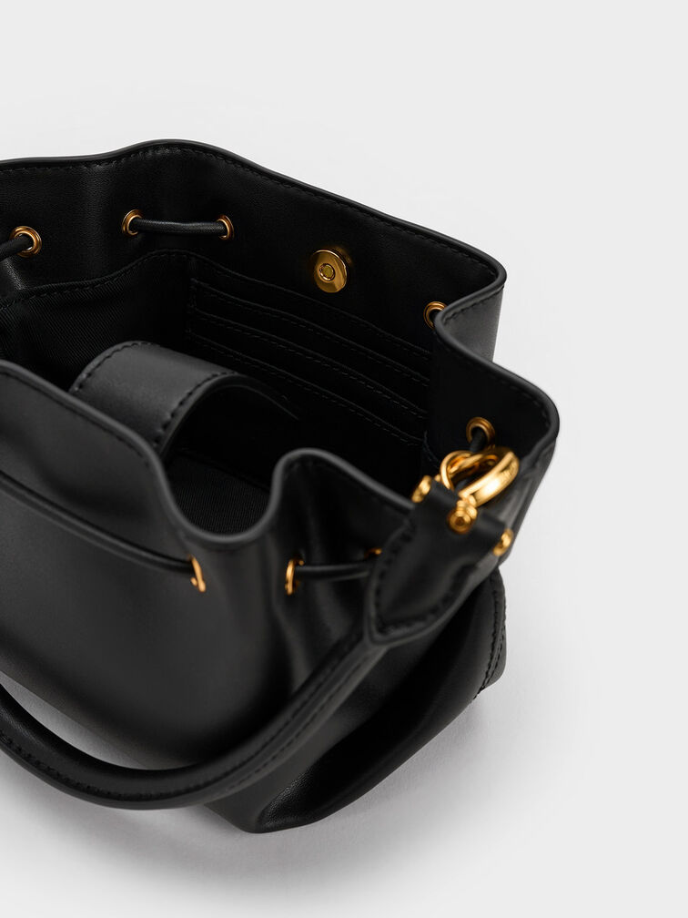 Boaz Drawstring Top Handle Bag, , hi-res
