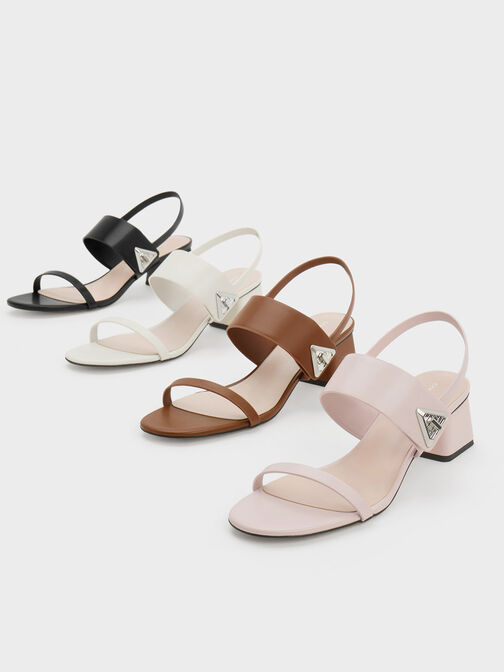 Trice Metallic Accent Block Heel Sandals, , hi-res