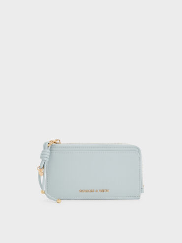 Everleigh Zip-Around Card Holder, Sea Salt Blue, hi-res