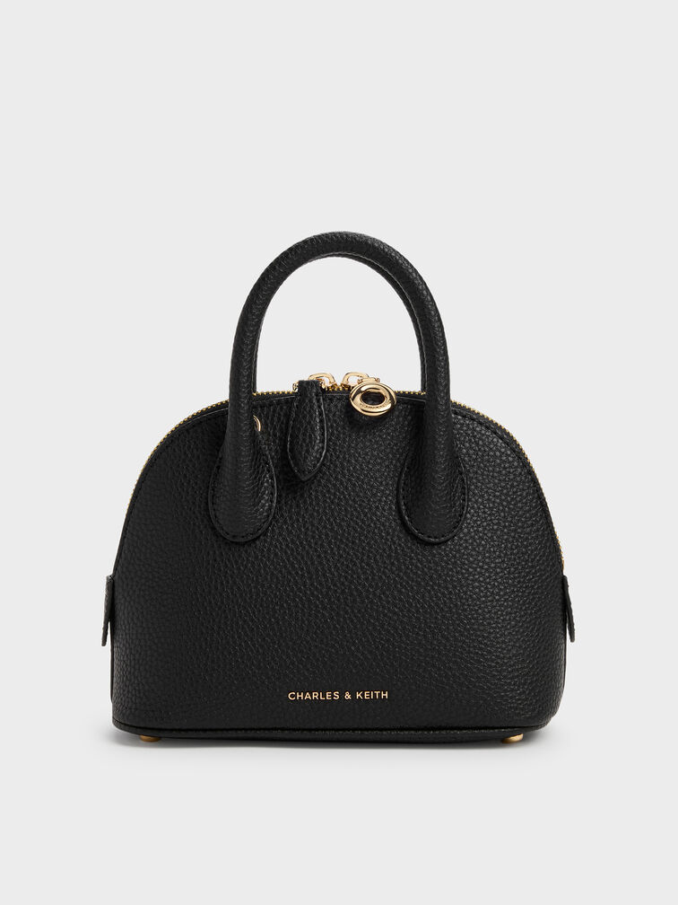 Beryl Bowling Bag, Black, hi-res