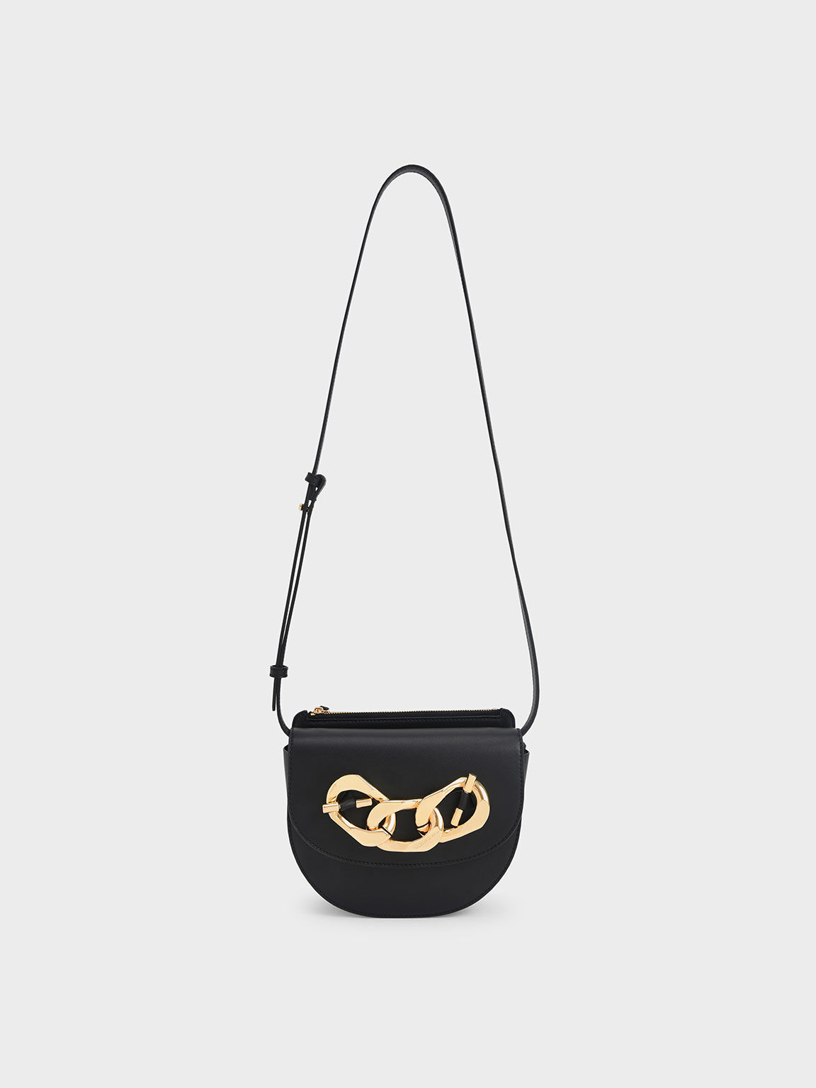 charles & keith structured crossbody bolsa