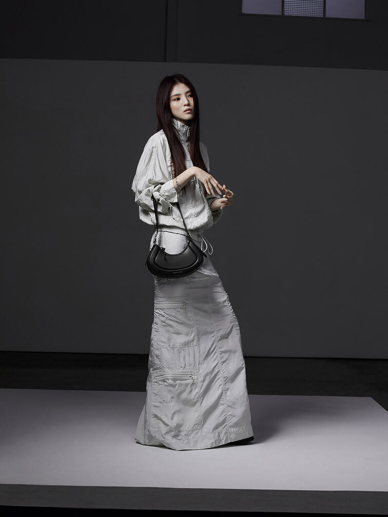 Petra Curved Shoulder Bag, , hi-res