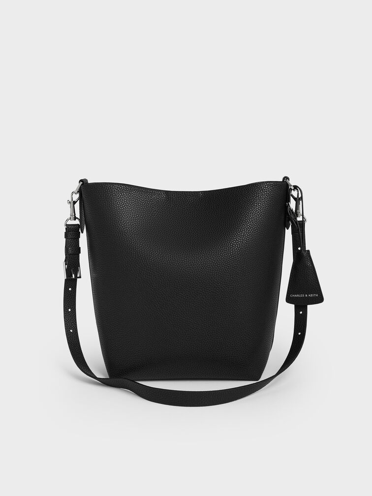 Beryl Bucket Bag, Noir, hi-res