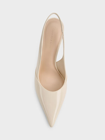 Taylen Slingback Pumps, Beige, hi-res