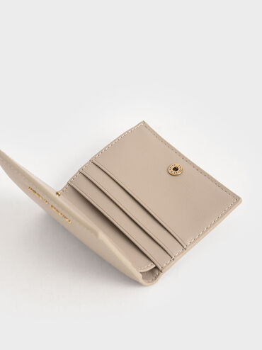 Daisy Bi-Fold Small Wallet, Sand, hi-res