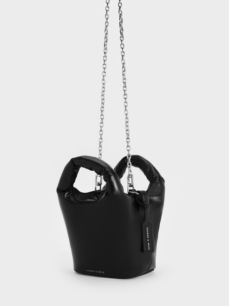 Yama Padded Chain-Handle Bag, , hi-res