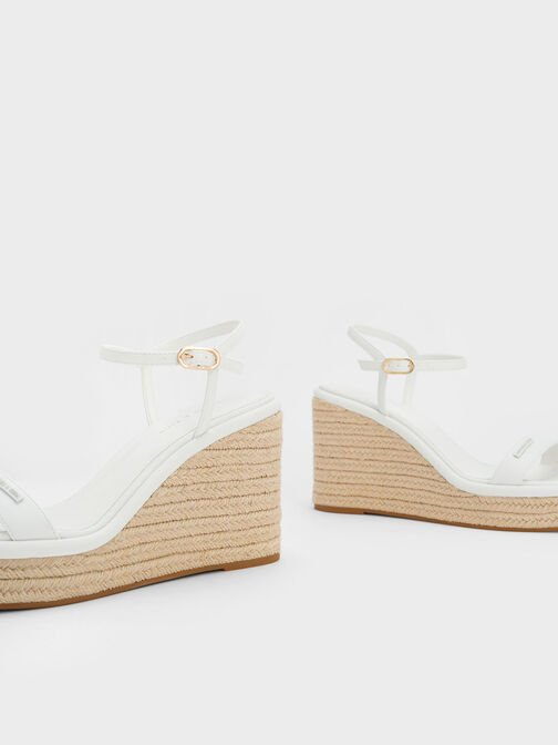 Espadrille Wedges, Chalk, hi-res