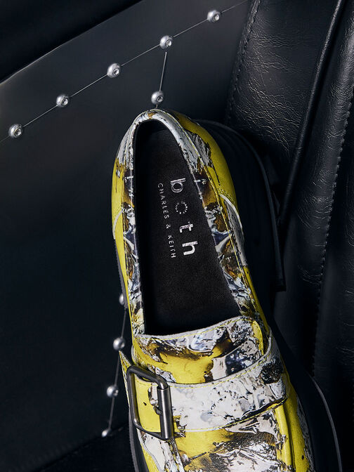 Jules Platform Buckled Loafers, , hi-res