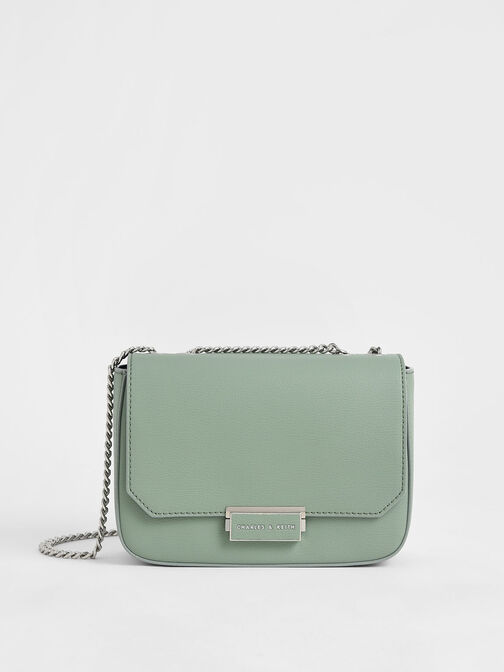 Chain Strap Shoulder Bag, , hi-res