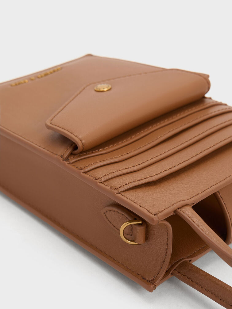 Este Belted Printed Phone Pouch, , hi-res