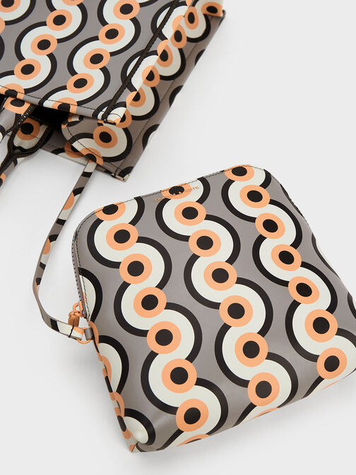 Jump Print Tote Bag, , hi-res