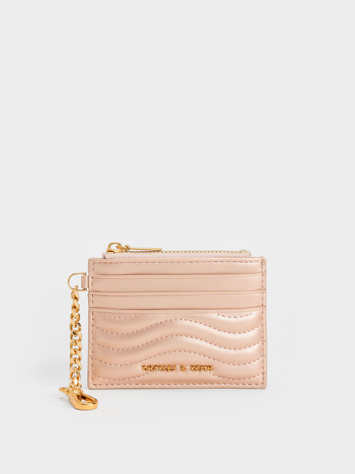 Charles and keith rose gold bag new arrivals