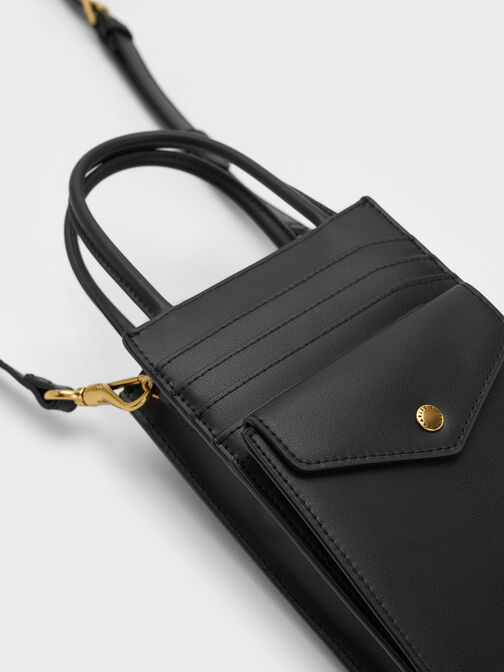 Este Belted Quilted Phone Pouch, , hi-res