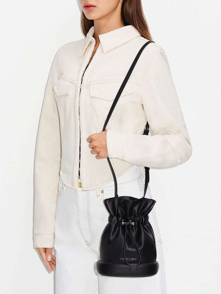 Shiloh Drawstring Bucket Bag, , hi-res
