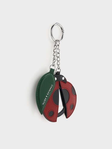Ladybug Charm, Red, hi-res