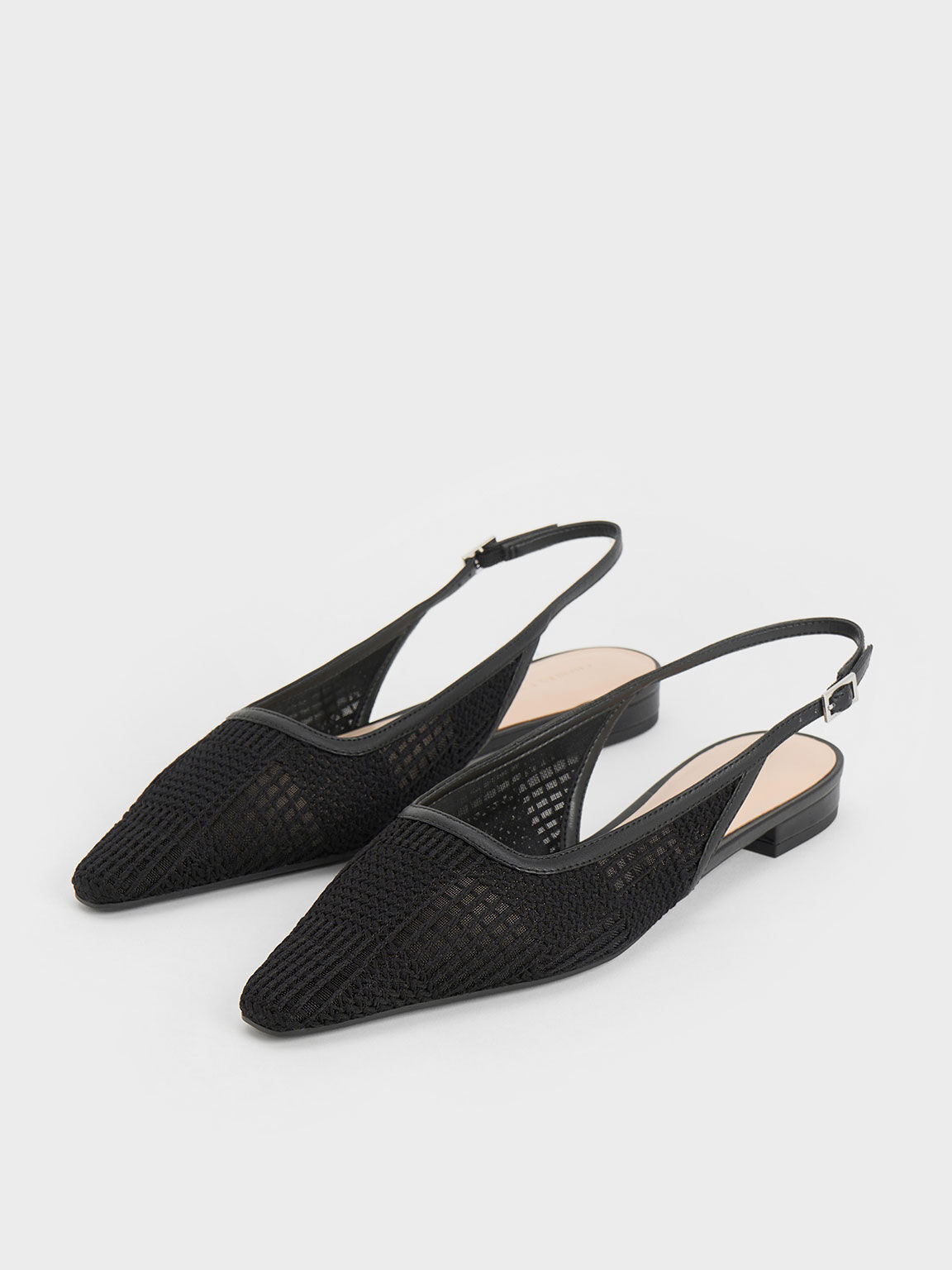 Angariah embellished slingback flats store