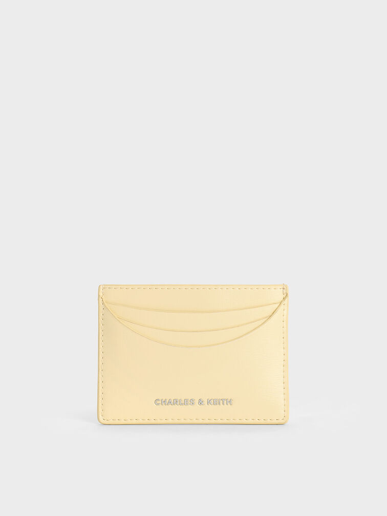 กระเป๋าใส่บัตรรุ่น Sigrid, สีบัตเตอร์เยลโลว์, hi-res