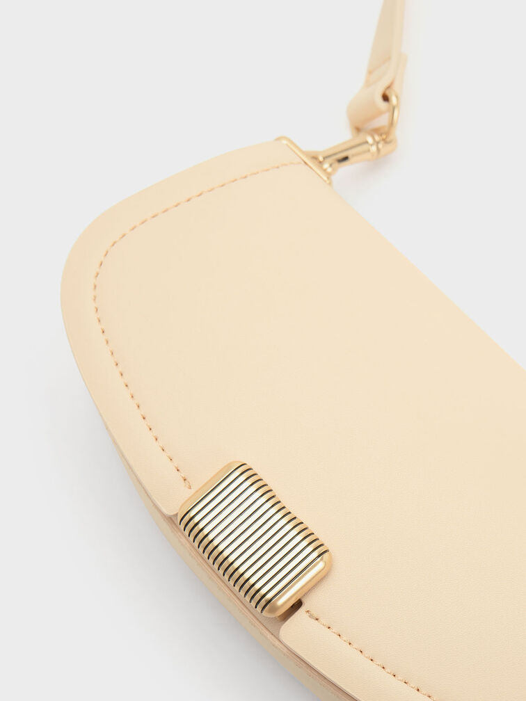 Sonnet Two-Tone Chain Handle Shoulder Bag, , hi-res
