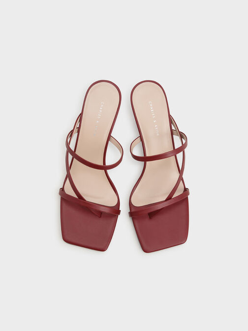 Toe Loop Blade Heel Sandals, , hi-res