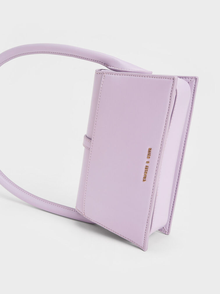 Annelise Belted Trapeze Bag, , hi-res