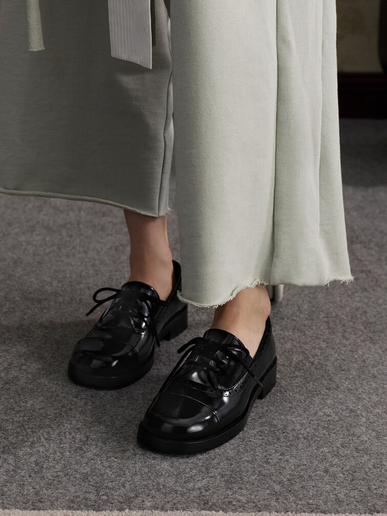 Brogue Derbys, Black Boxed, hi-res