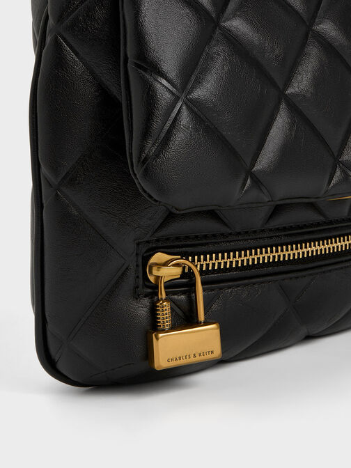 Swing Quilted Shoulder Bag, , hi-res