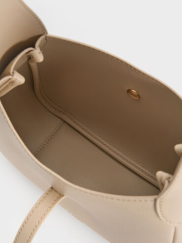 Mini Adalyn Hobo Bag, Dusted Oat, hi-res