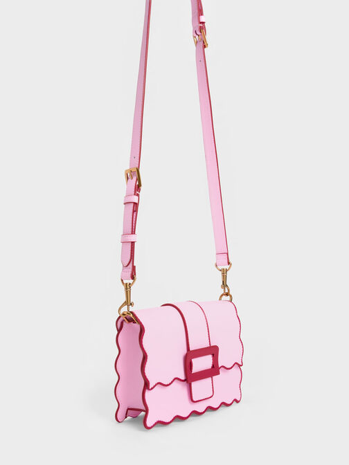 Waverly Scallop-Trim Bag, , hi-res