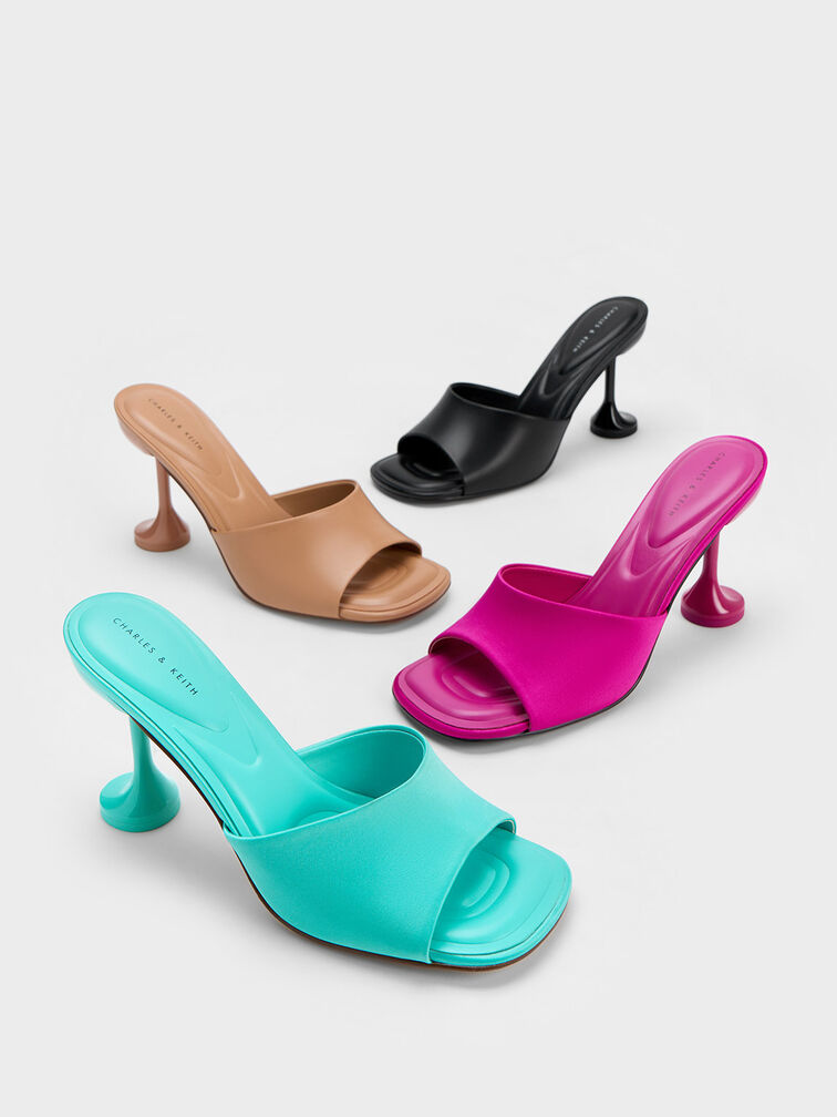 Celestine Sculptural Heel Mules, , hi-res