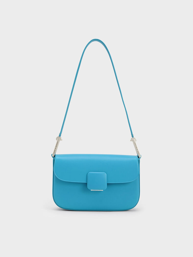 Koa Square Push-Lock Shoulder Bag, , hi-res
