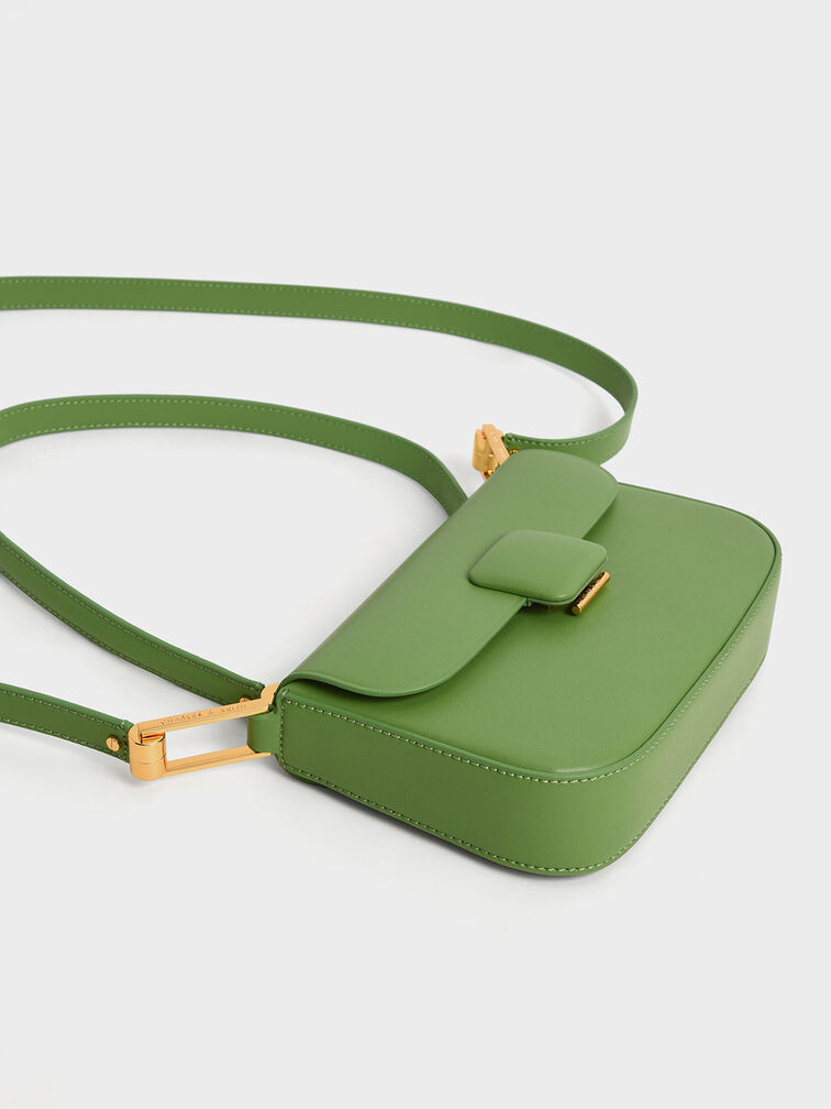 Koa Square Push-Lock Shoulder Bag, , hi-res