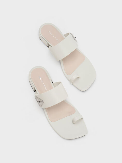 Trice Metallic Accent Toe-Ring Sandals, , hi-res