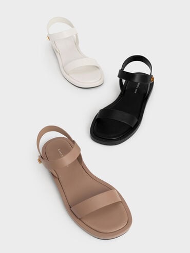 Back Strap Sandals, Chalk, hi-res