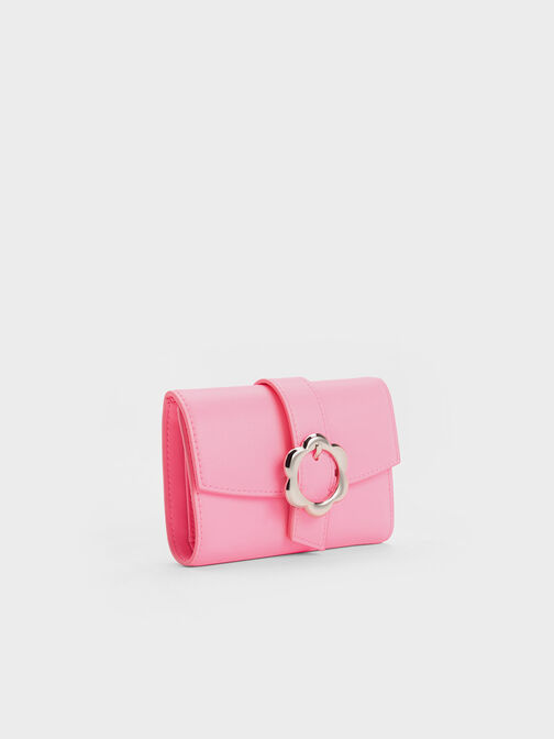 Petra Flower Buckle Wallet, , hi-res