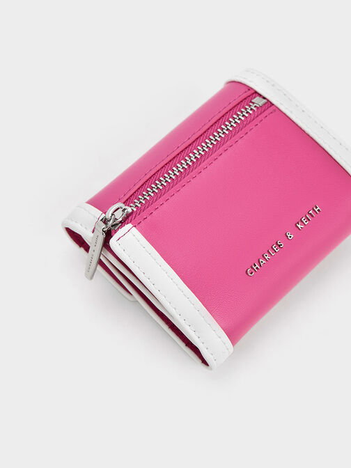 Alouette Contrast Trim Small Wallet, , hi-res