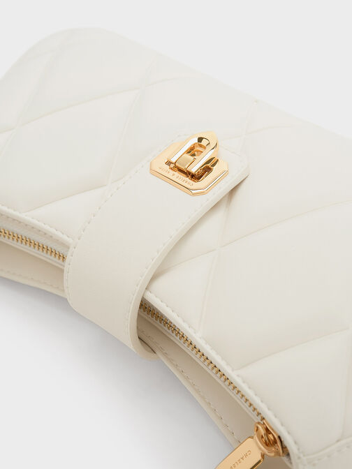 Arwen Quilted Chunky Chain Bag, , hi-res