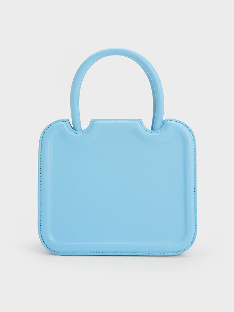 Perline Sculptural Tote Bag, Light Blue, hi-res