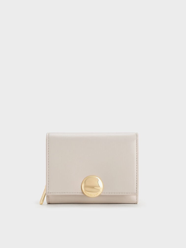Behn Small Wallet, Shell Grey, hi-res