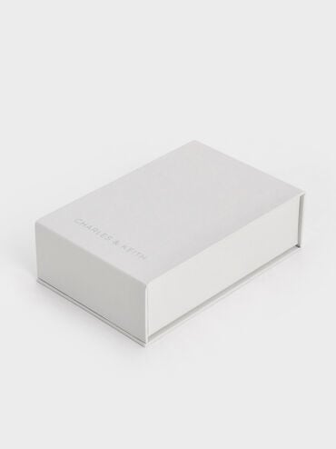 สร้อยคอประดับจี้รูปหัวใจเรซิ่นรุ่น Annalise, สีฟ้า, hi-res