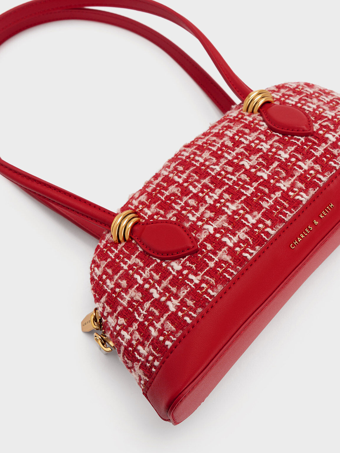 Charles & sales keith red bag