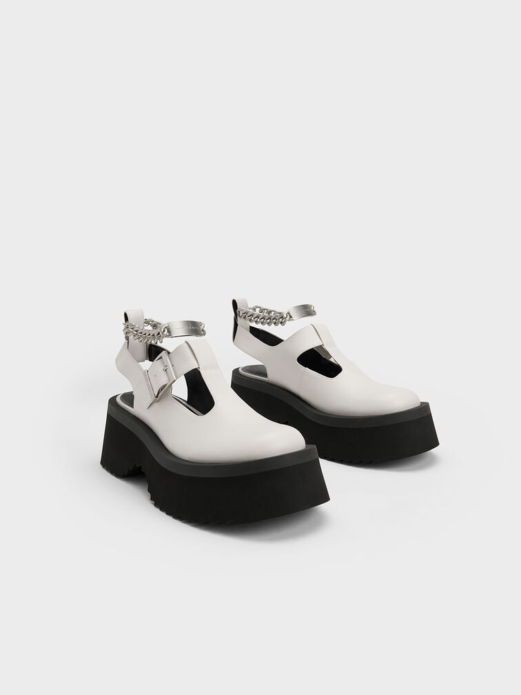 Chunky Chain Cut-Out Mary Janes, , hi-res