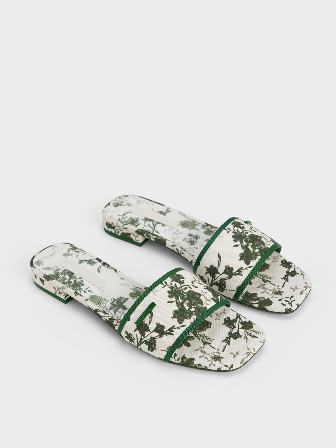 Floral slide sandals online
