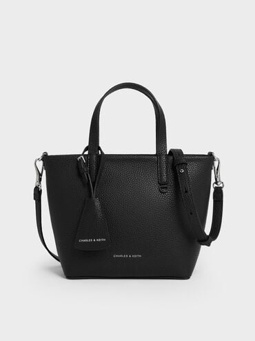 Mini Beryl Tote Bag, Noir, hi-res