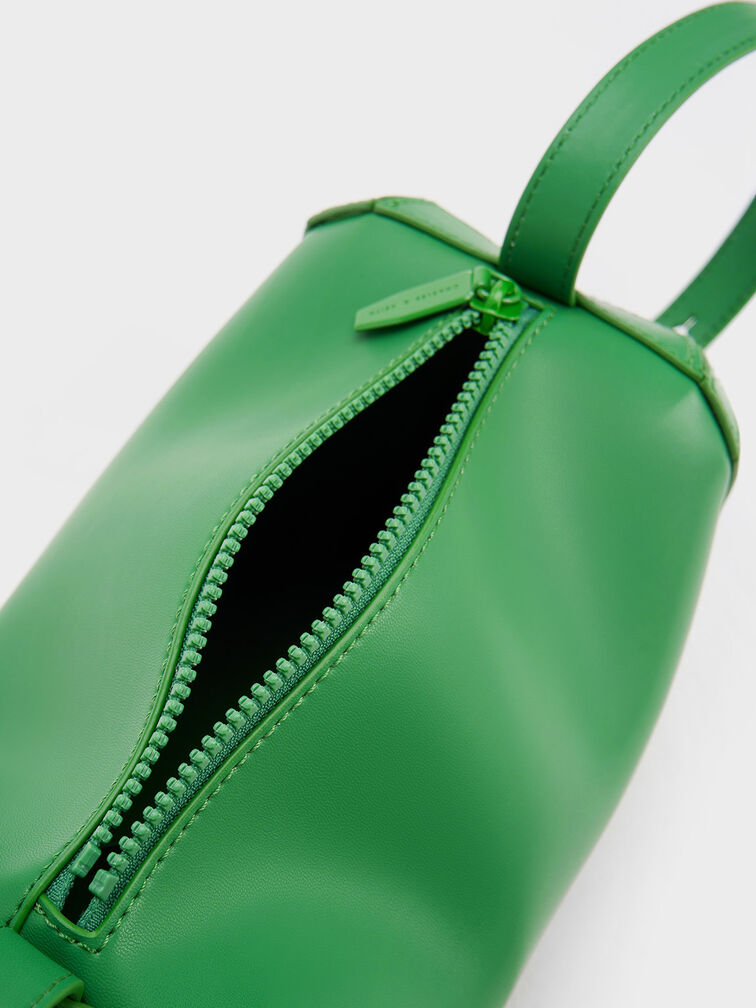 Geometric Boxy Shoulder Bag, , hi-res