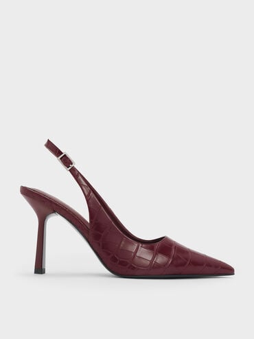 , Animal Print Burgundy, hi-res