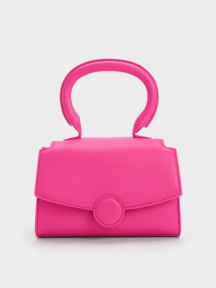 Clover Curved Handle Bag, , hi-res
